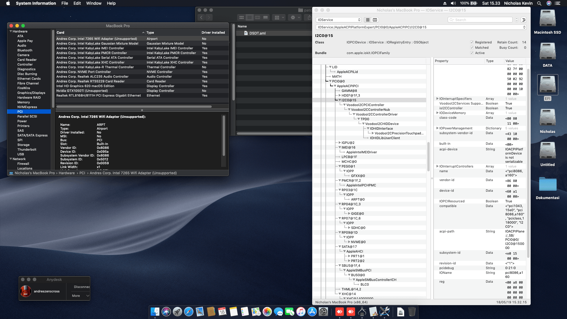 ASUS ROG GL553VD FY380 [Intel HD 630 + I2C] 9